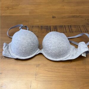 PINK Victoria's Secret Heather Gray Bra